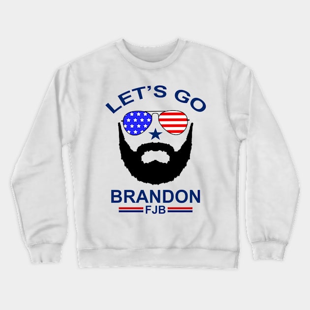 Let's Go Brandon-FJB Crewneck Sweatshirt by vestiart